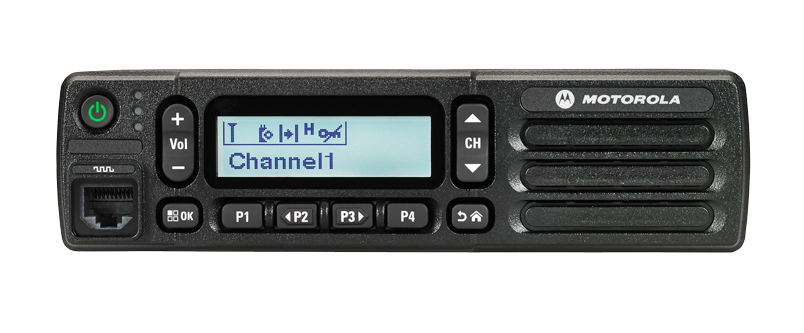 Motorola AAM01QNH9JC1_N Analog mobile, CM300d, UHF, 25 watt, 99 ch, 403-470 MHz