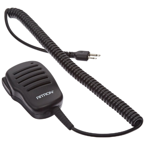 Ritron RSM-3XA Remote Speaker Microphone with Swivel Lapel Clip