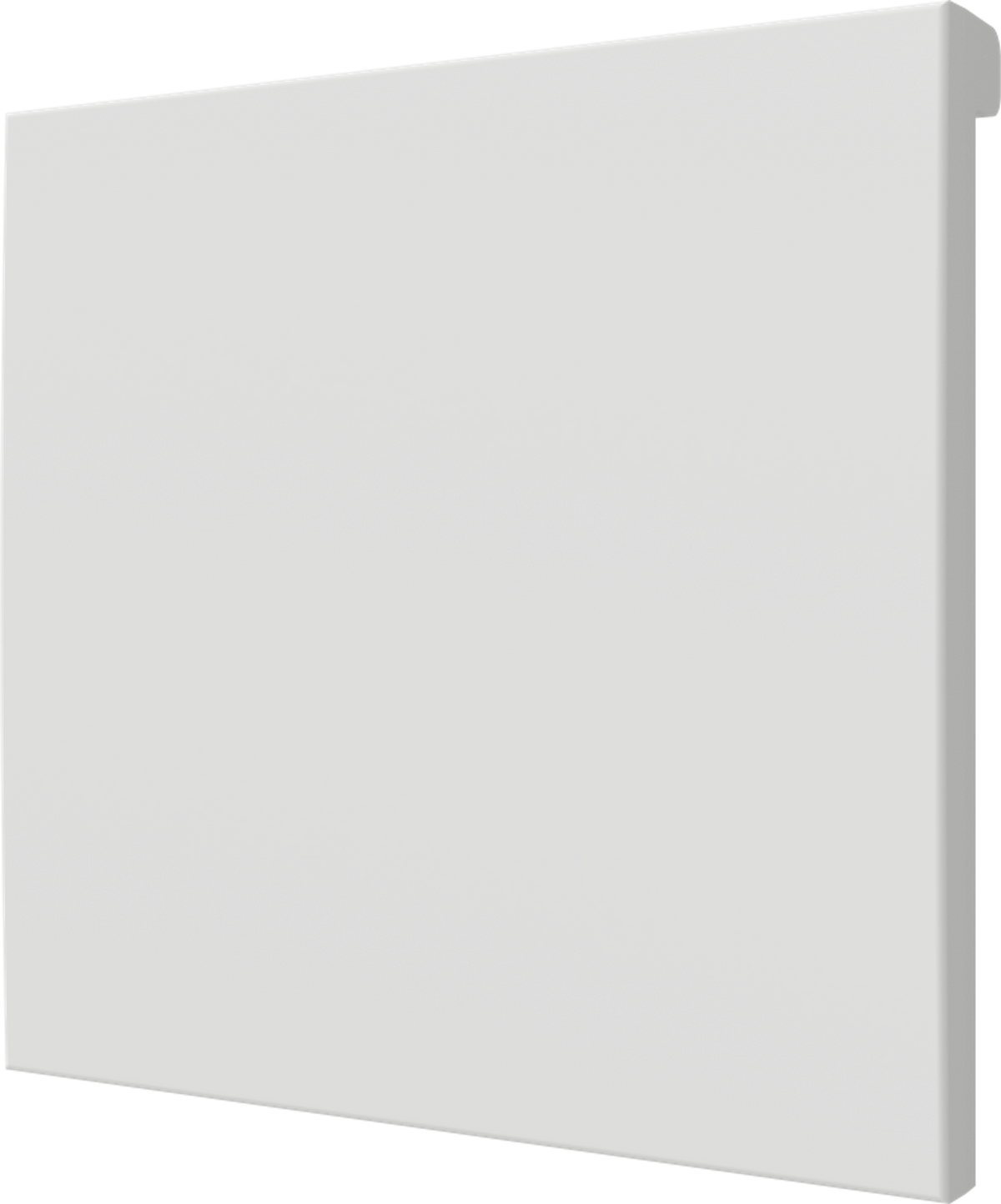 Crestron CM2-BTN-LG-W-T BLANK - Cameo® 2 Backlit Engravable Pushbutton, Large, White Textured, Blank