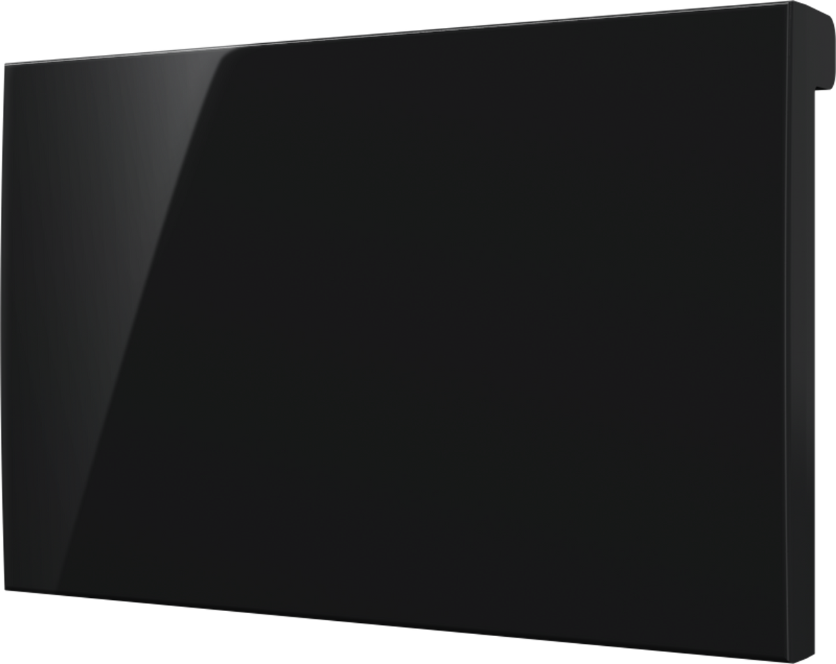 Crestron CM2-BTN-MD-B-S BLANK - Cameo® 2 Backlit Engravable Pushbutton, Medium, Black Smooth, Blank