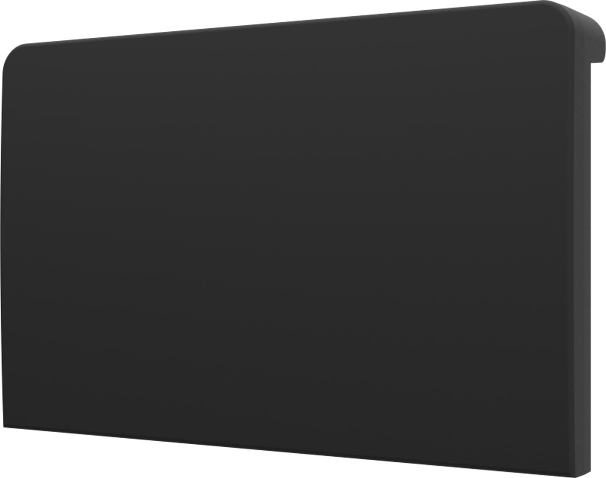 Crestron CM2-BTN-MD-TOP-B-T BLANK - Cameo® 2 Backlit Engravable Pushbutton, Medium, Top, Black Textured, Blank