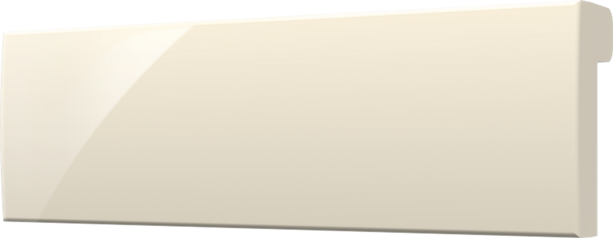 Crestron CM2-BTN-SM-A-S BLANK - Cameo® 2 Backlit Engravable Pushbutton, Small, Almond Smooth, Blank