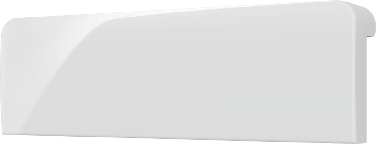 Crestron CM2-BTN-SM-TOP-W-S BLANK - Cameo® 2 Backlit Engravable Pushbutton, Small, Top, White Smooth, Blank