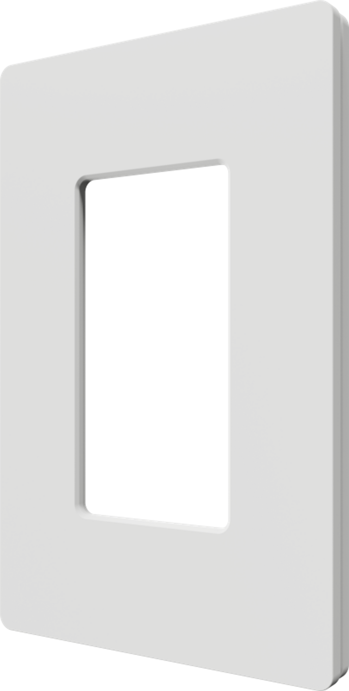 Crestron CM2-FP-G1-W-T - Cameo® 2 Faceplate, 1-Gang, White Textured