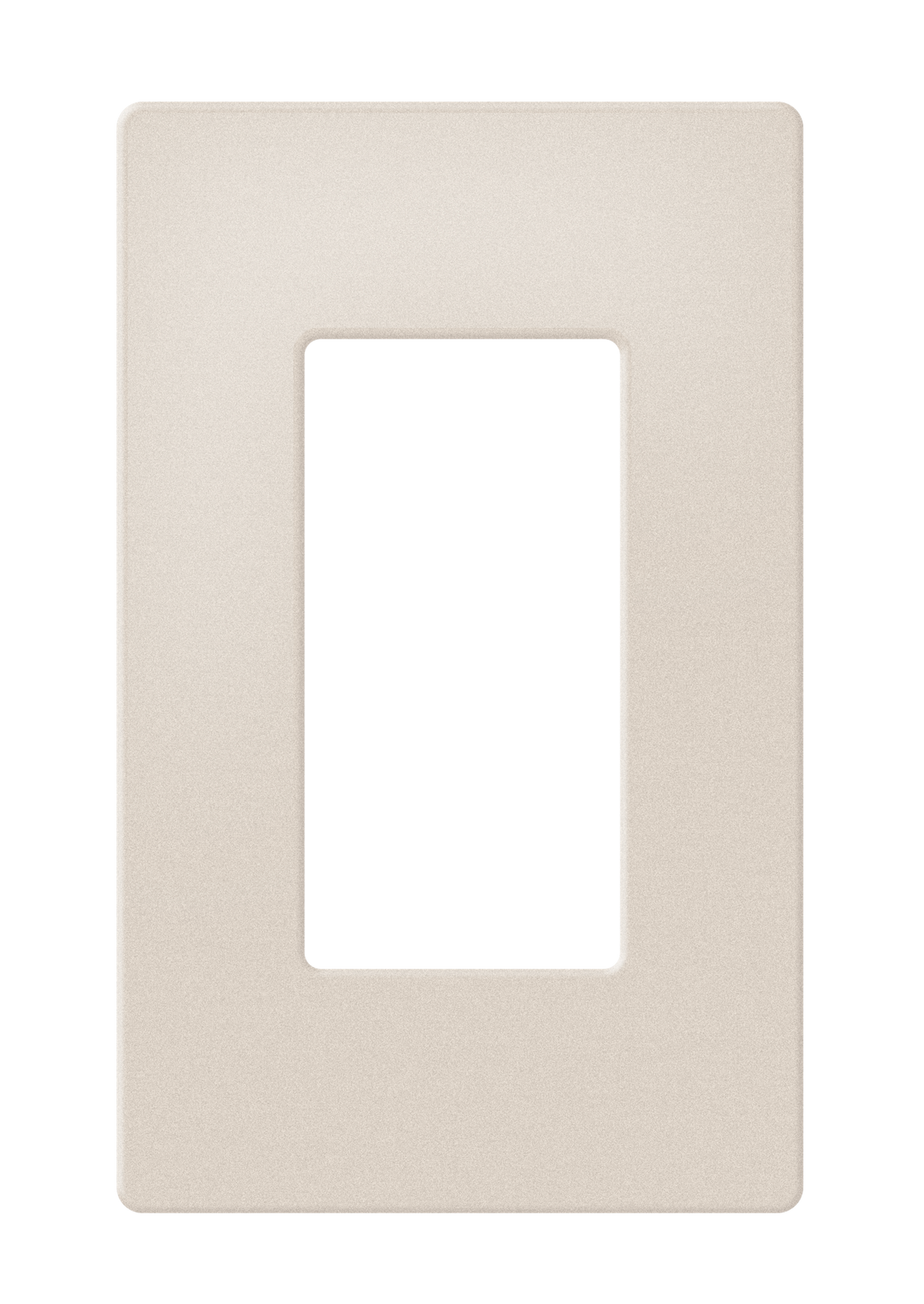 Crestron FP-G1-A-T - Decorator Style Faceplate, 1-Gang, Almond Textured