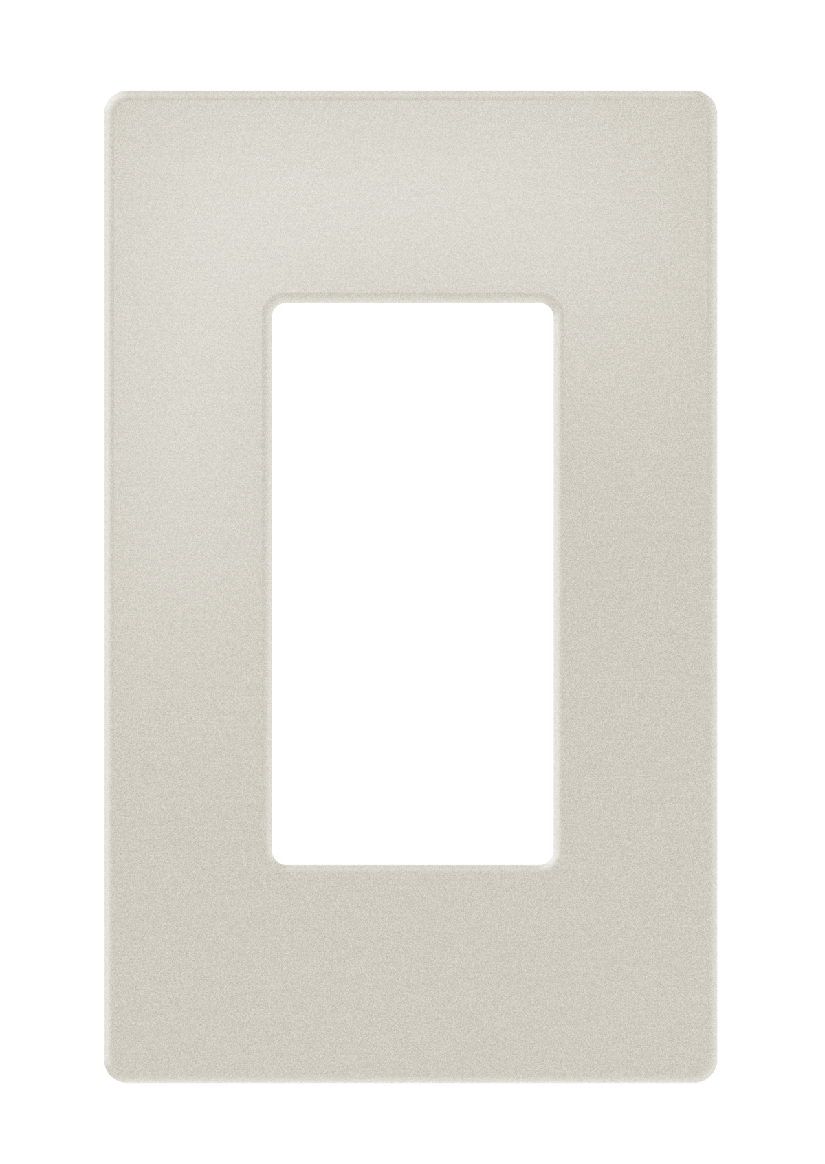 Crestron FP-G1-LAT-T - Decorator Style Faceplate, 1-Gang, Latte Textured
