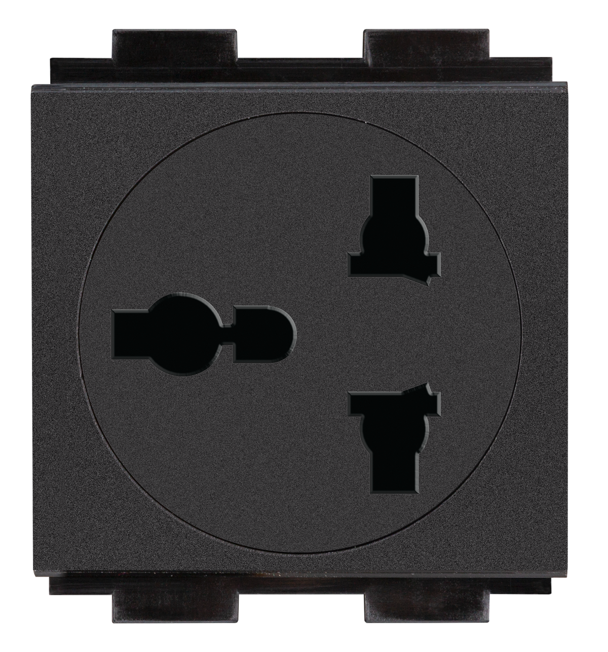 Crestron FT2A-PWR-UN-1-BASIC - AC Power Outlet Module for FT2 Series, Single, Universal