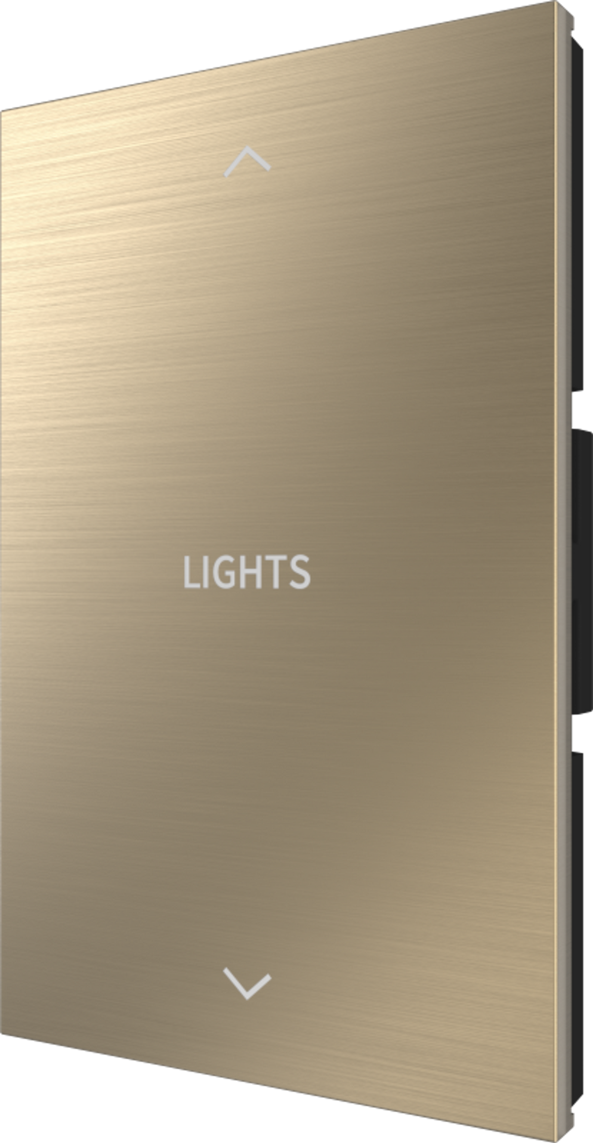 Crestron HZ2-BTNS-6-BR-BRASS ENGRAVED - Horizon® 2 Button Assembly, Style 6, Custom Engraved, Brushed Brass