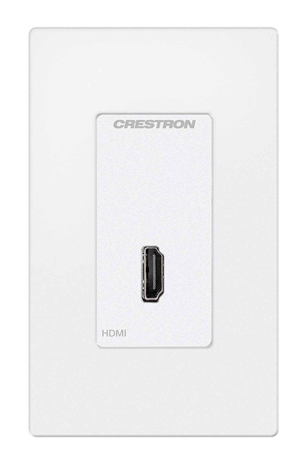 Crestron MP-WP152-W - Media Presentation Wall Plate - HDMI®, White
