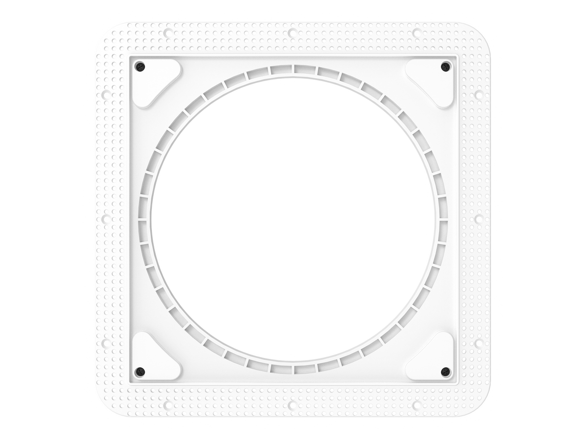 Crestron SPKA-FMKT-IC6/IC8-SQ - Square Flush Mount Kit for 6 in. or 8 in. Reference and Ultimate In-Ceiling Speakers, 1 Pair