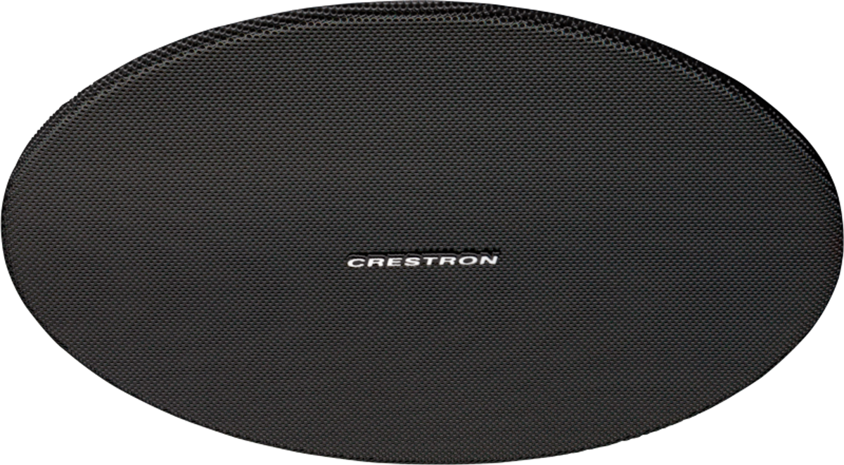 Crestron SPKA-GRILLE-IC410-B - Round Grilles for Saros® 4” In-Ceiling Speakers, Black, 10 Pack