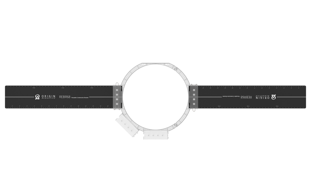 Crestron SPKA-NCTP-IC6/IC8 - New-Construction Speaker Templates for 6 in. or 8 in. Reference and Ultimate In-Ceiling Speakers, 10 Pack