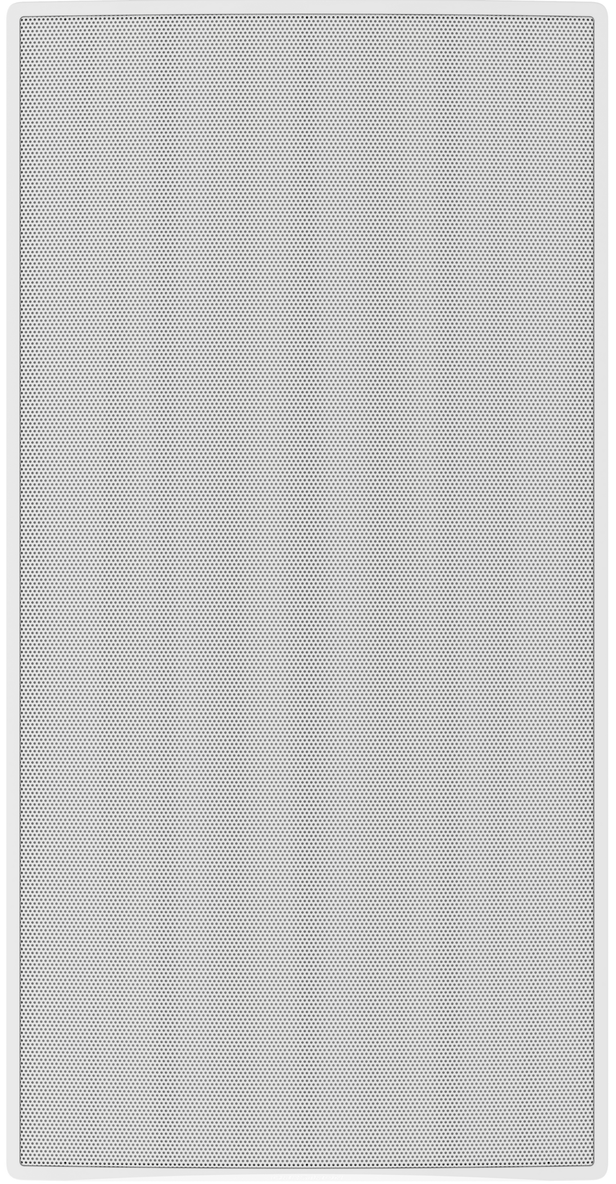 Crestron SPKA-GRILLE-IWLCR62-W-T - Rectangular Grilles for LCR Ultimate In-Wall Speakers, White, 1 Pair