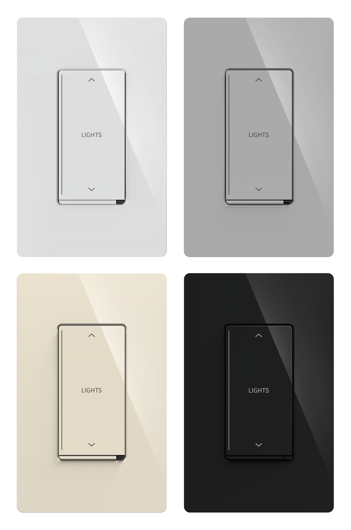 Crestron CM2-DIMEX-RKR ENGRAVED - Cameo® 2 In-Wall Forward-Phase Dimmer with infiNET EX® Wireless Communication, 100-240VAC, Rocker Only, Custom Engraved