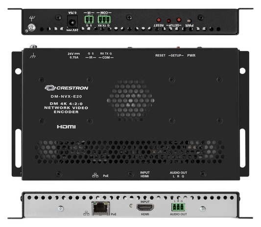 Crestron DM-NVX-E20 - DM NVX® 4K60 4:2:0 Network AV Encoder