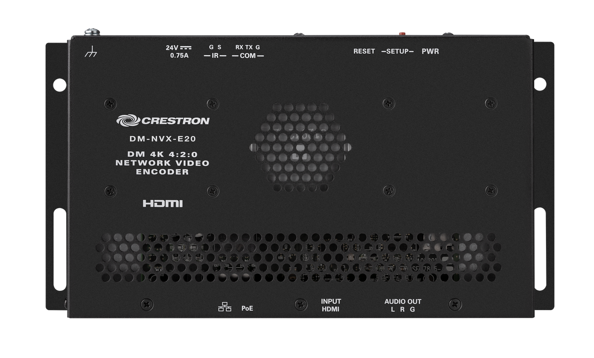 Crestron DM-NVX-E20 - DM NVX® 4K60 4:2:0 Network AV Encoder