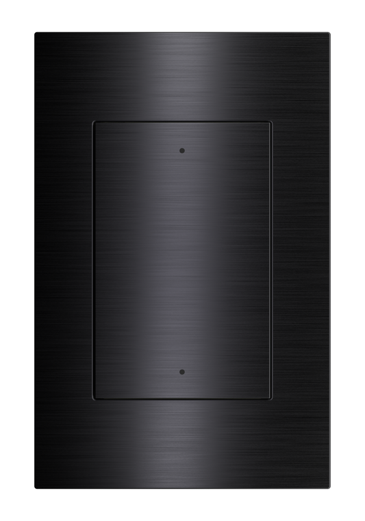 Crestron HZ2-AUX-BR-BLK - Horizon® 2 In-Wall Multiway Remote, Standard Engraved, Brushed Black