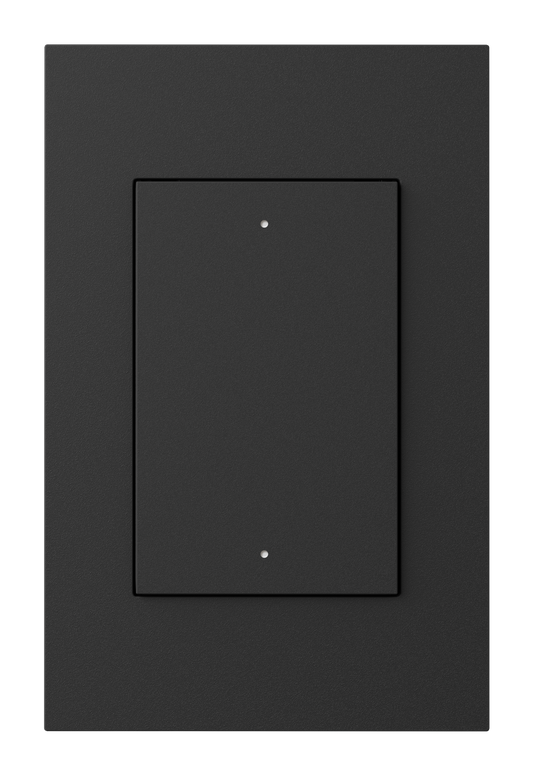 Crestron HZ2-SWEX-B - Horizon® 2 In-Wall Switch with infiNET EX® Wireless Communication, 120 VAC, Standard Engraved, Black