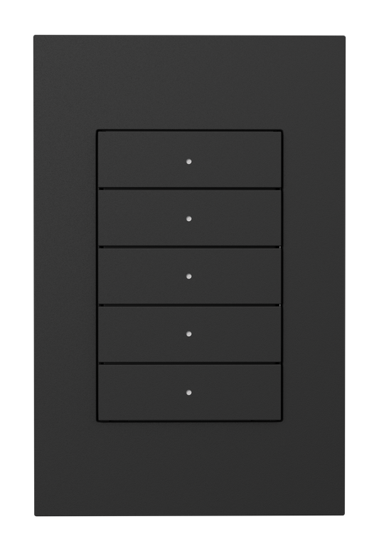 Crestron HZ2-KPCN-B - Horizon® 2 Keypad with Cresnet® Communications, Standard Engraved, Black