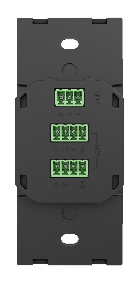 Crestron HZ2-KPCN-GLASS-B - Horizon® 2 Keypad with Cresnet® Communications, Black Glass