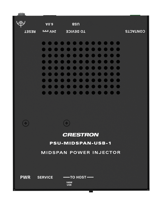 Crestron PSU-MIDSPAN-USB-1 - Single Channel Midspan USB Power Injector