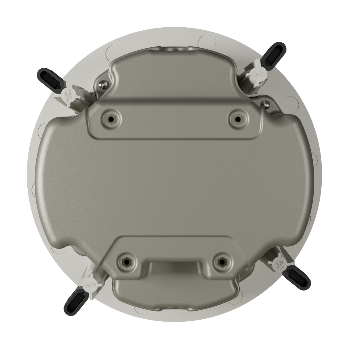 Crestron SAROS IC4P-W - Saros® 3 in. Passive Full-Range In-Ceiling Speaker, White, Textured