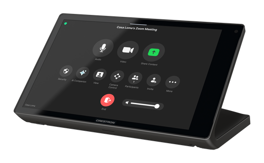 Crestron TS-880-GV-B - 8.1 in. Tabletop Touch Screen, Government Version