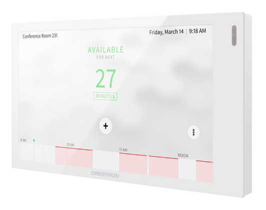 Crestron TSW-570-W-S - 5 in. Wall Mount Touch Screen, White Smooth