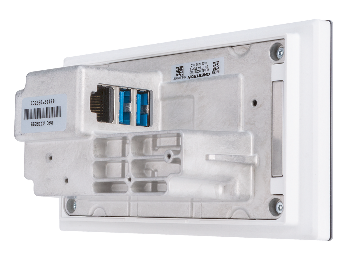 Crestron TSW-570-W-S - 5 in. Wall Mount Touch Screen, White Smooth