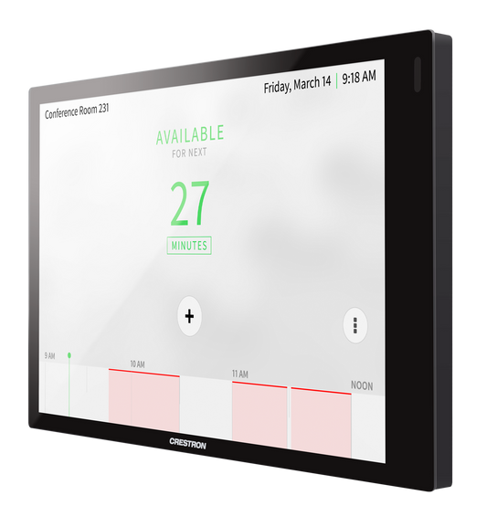 Crestron TSW-770-GV-B-S - 7 in. Wall Mount Touch Screen, Government Version, Black Smooth