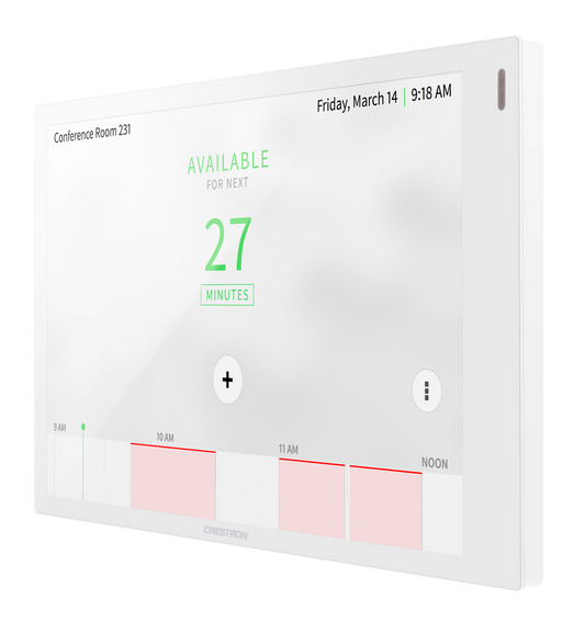 Crestron TSW-770-GV-W-S - 7 in. Wall Mount Touch Screen, Government Version, White Smooth