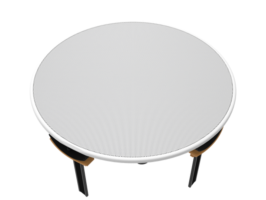 Crestron ULTIMATE IC6-AW-W-T-EACH - Ultimate 6.5 in. 2-Way All Weather In-Ceiling Speaker, White Textured, Single