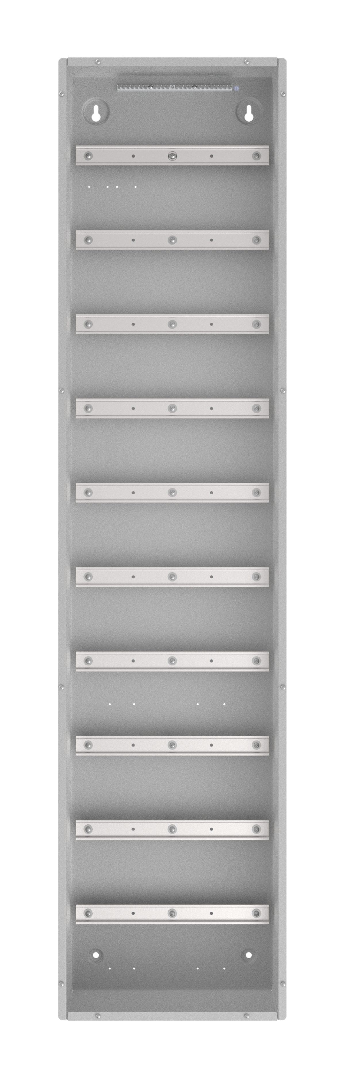 Crestron DIN-EN-10X18M - DIN Rail Enclosure, 10 DIN Rails, 18 M Wide