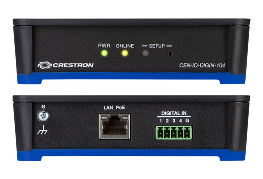 Crestron CEN-IO-DIGIN-104 - Wired Ethernet Module with 4 Digital Inputs