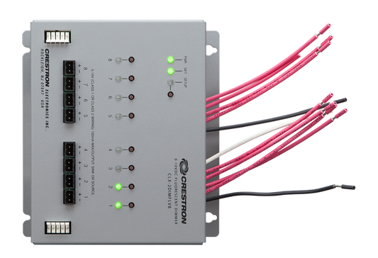 Crestron CLX-2DIMFLV8 - 8 Channel 0-10V Dimmer Module, 2 Feeds, 120V