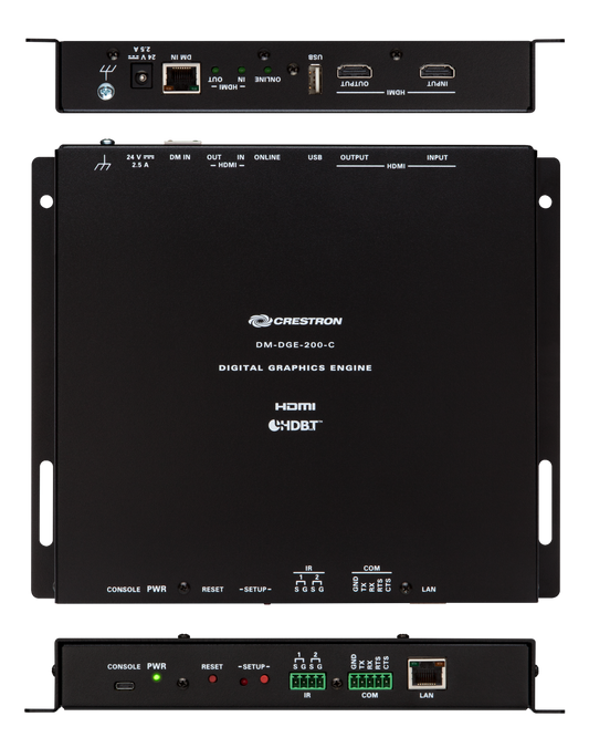 Crestron DM-DGE-200-C - Digital Graphics Engine 200 with 4K DM 8G+® Input