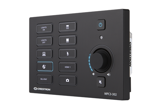 Crestron MPC3-302-B - 3-Series® Media Presentation Controller 302, Black