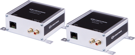 Crestron AUD-EXT-100 - Audio over CAT5 Extender for One Unbalanced Stereo Signal