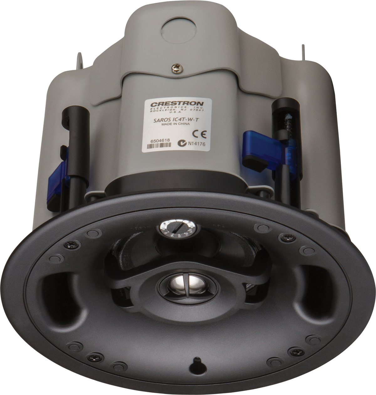 Crestron SAROS IC4T-W-T-EACH+ - Saros® 4” 2-Way In-Ceiling Speaker, White Textured, Single (must be ordered in multiples of 2)