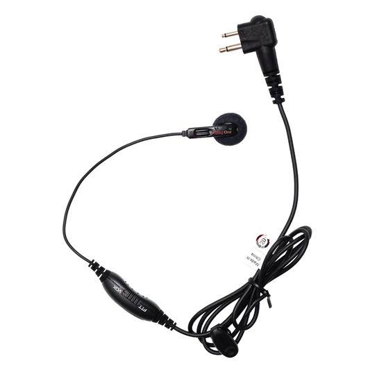 Motorola PMLN6534 2-Wire Surveillance Kit (Black) with Clear Acoustic Tube