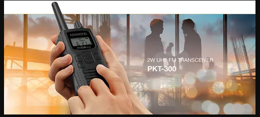 Kenwood PKT-300K 6-Channel 2-Watt UHF Business Radio