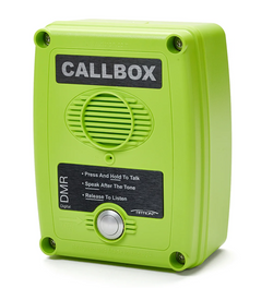 Ritron RQX-411 UHF Q-Series Analog Callbox – High-Visibility Green