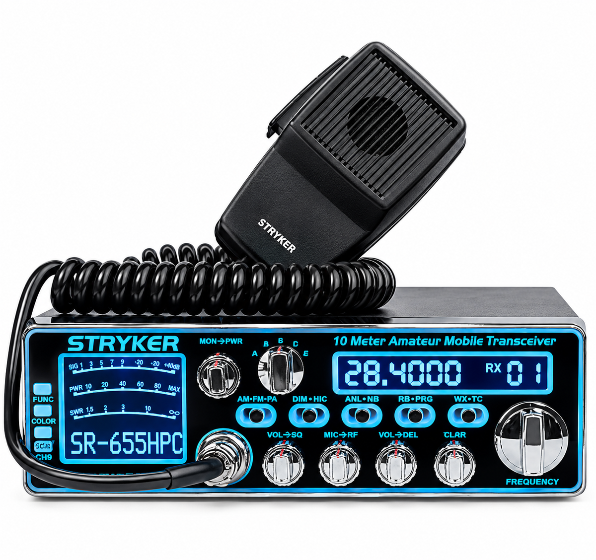 Stryker SR-655HPC 10 Meter Radio with Amazing Clear Audio