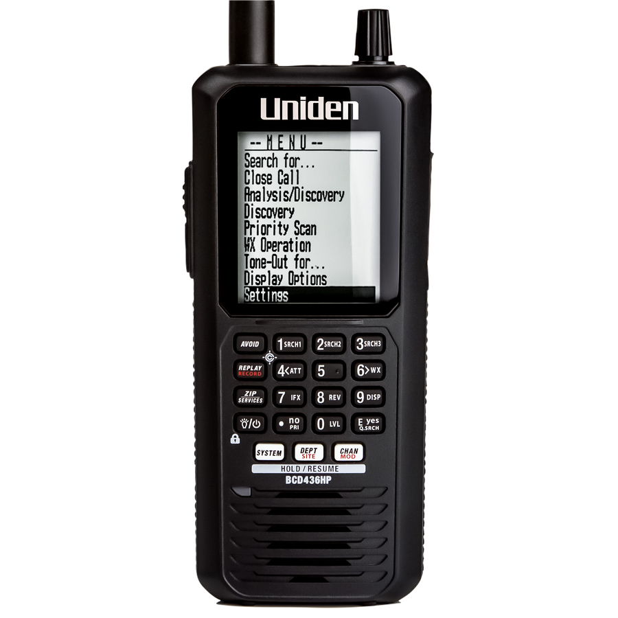 Uniden BCD436HP Digital Handheld Police Scanner