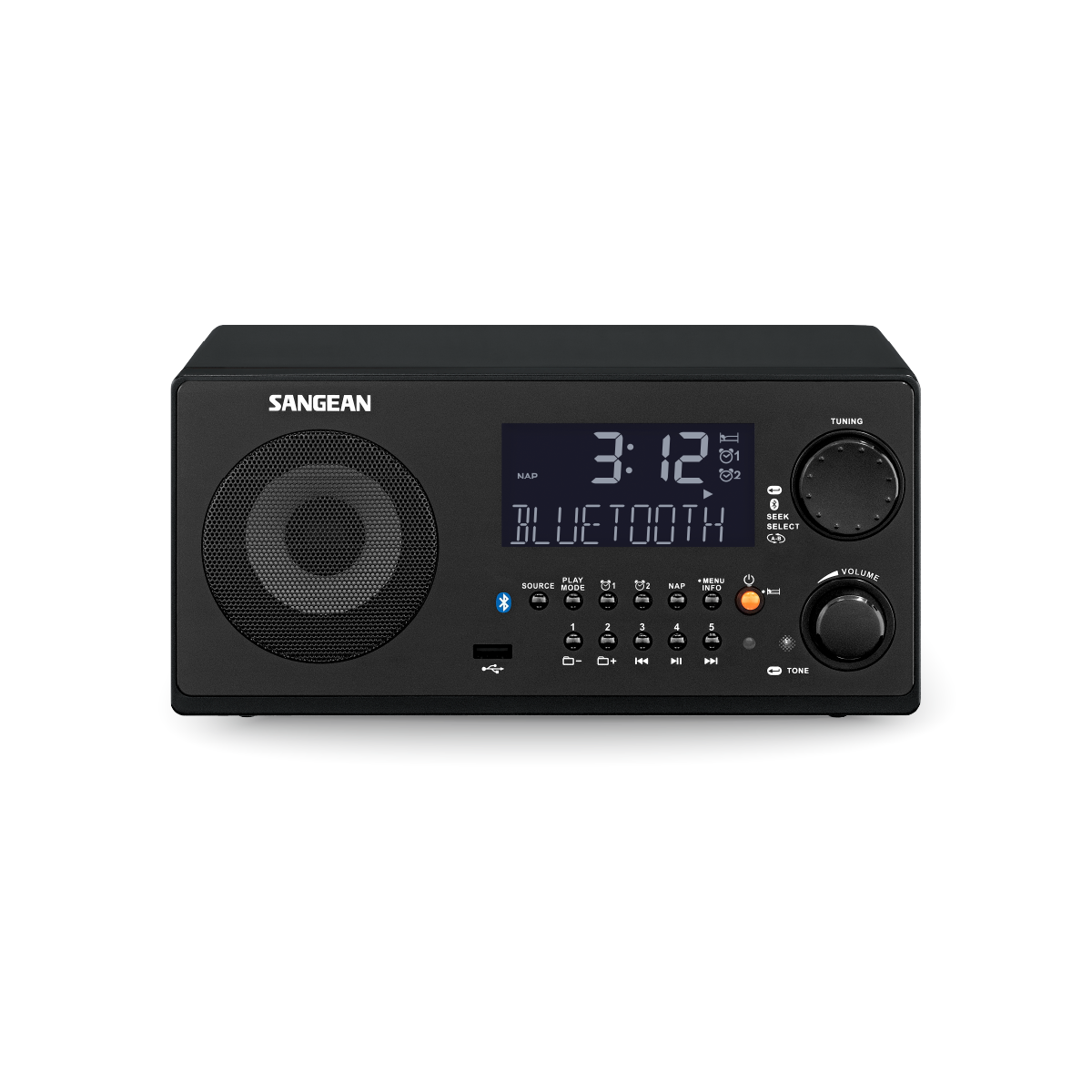 WR-22 AM / FM-RDS / USB / Bluetooth Digital Radio