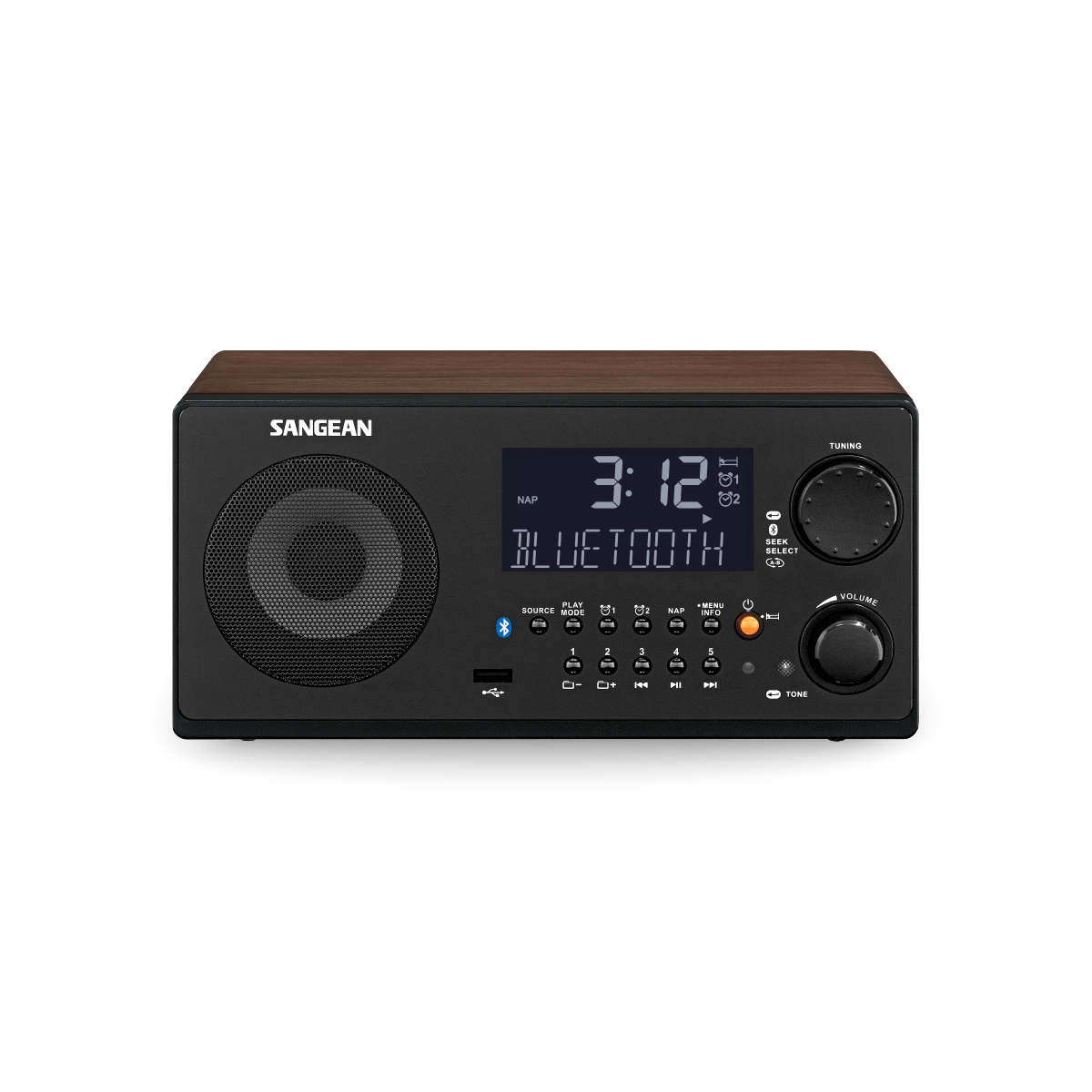 WR-22 AM / FM-RDS / USB / Bluetooth Digital Radio
