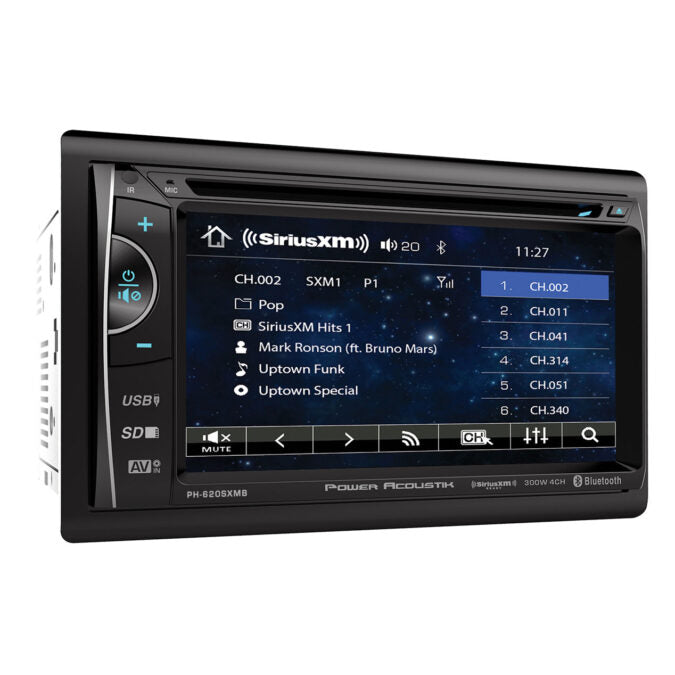 Double DIN DVD Multimedia Car Stereo w/ Included SiriusXM Tuner