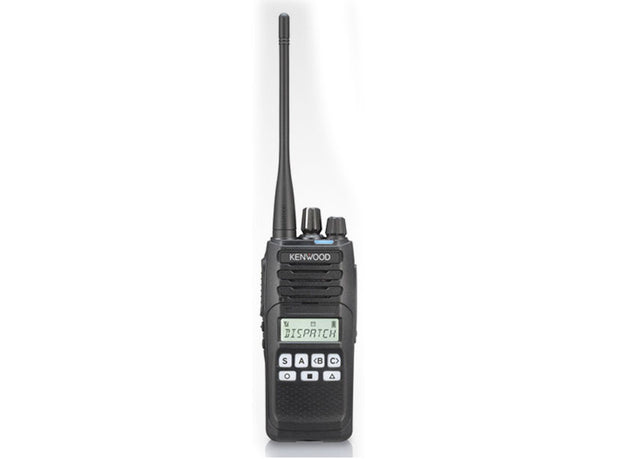 Kenwood NX-1300DUBK2 Analog/DMR UHF Two-Way Radio – LCD + Keypad, 256 Channels, 5W