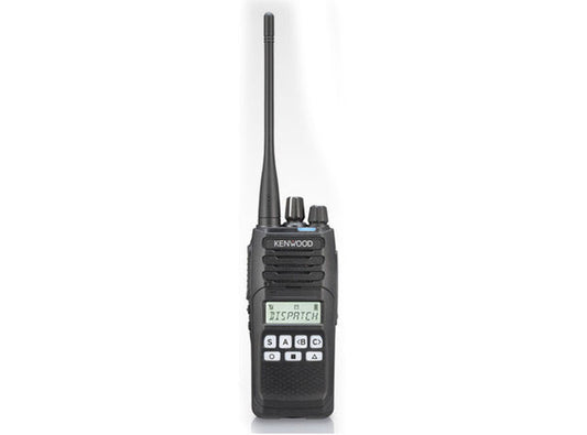 Kenwood NX-1300DUBK2 Analog/DMR UHF Two-Way Radio – LCD + Keypad, 256 Channels, 5W