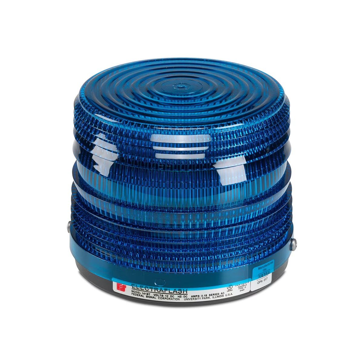 141ST-120B Electraflash® Strobe Warning Lights Blue